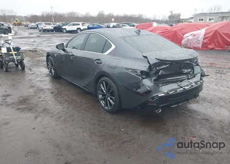 2021 Lexus Is 350 F Sport z USA, uszkodzony, nr VIN JTHGZ1E23M5022862